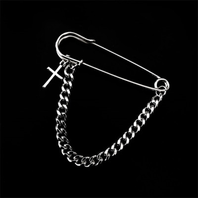 Ghim cài áo hip hop thời trang basic phong cách Hàn Quốc