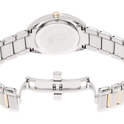 Đồng Hồ Nữ Citizen Đính Kim Cương Dây Thép Không Gỉ EM0315-59E - Mặt Đen (Sapphire)