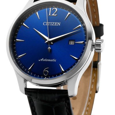 Đồng Hồ Nam Citizen Dây Da NJ0110-18L - Mặt Xanh