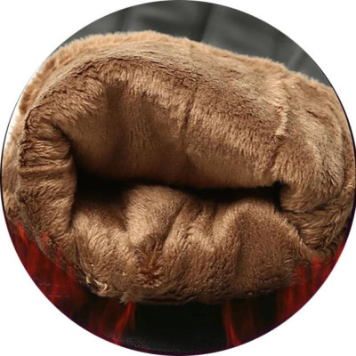 Bao tay da nam BHY8717 Găng tay nam da cừu. thoải mái lái xe, Lót lông giữ ấm