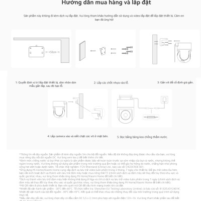 Camera Ngoài Trời 2.5K Xiaomi Outdoor Camera CW300 EU _  Hàng Chính Hãng , Bảo Hành 12 Tháng