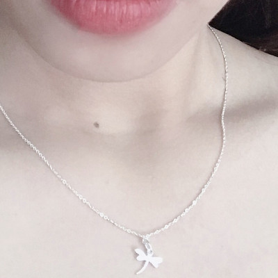 Dây chuyền bạc mặt chuồn chuồn - Ngọc Quý Gemstones