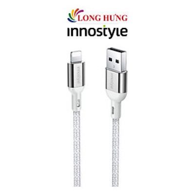 Cáp Innostyle PowerFlex USB-A to Lightnng MFI 1.5m 12W IAL150AL - Hàng chính hãng