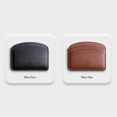 Ví Lata ( Thời trang nam đựng namecard - Ví da Luxdeli LVN100 )