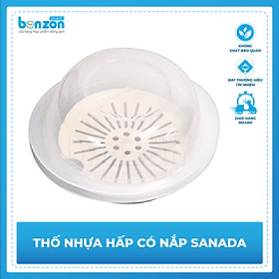 Thố nhựa có nắp Sanada