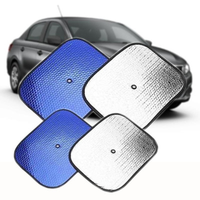 Bộ 2 Tấm Che Nắng Ô Tô, Tấm Chắn Nắng Ô Tô Xe Hơi Phản Quang