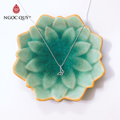 Dây chuyền bạc mặt bươm bướm - Ngọc Quý Gemstones