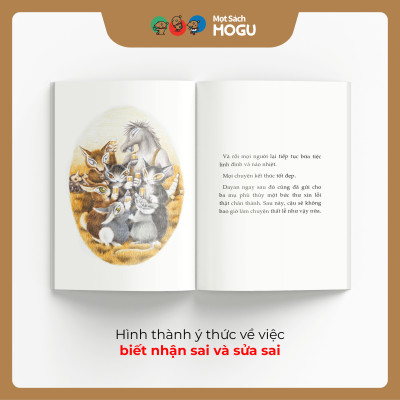 Truyện Ehon bé 3-4-5 tuổi - Mèo Dayan - Sinh nhật của Dayan