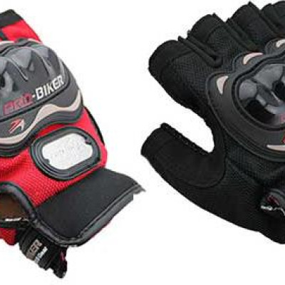 Găng tay/bao tay hở ngón đi phượt, tập Gym...