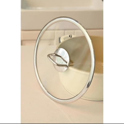 Nồi Phủ Gốm Xtrema Chống Dính Haatz Size 24cm, Dùng mọi loại bếp, An toàn, Hàng Chính Hãng Bảo Hành 24 tháng