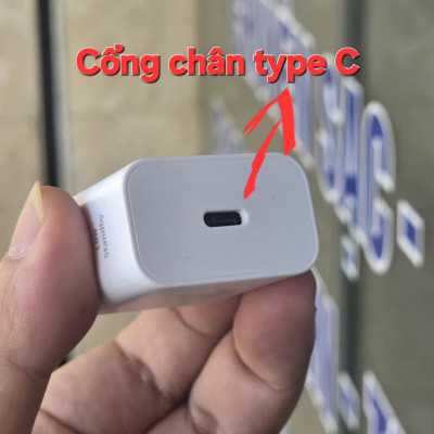 Củ sạc nhanh Samsung 25w Type C ( Không kèm cáp) - Hàng chính hãng