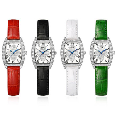 Đồng Hồ Nữ I&W Carnival 581L Chính Hãng BH 24T Chịu Nước 30m Kính Chống Xước Dây Da Cao Cấp ( Máy Quartz)