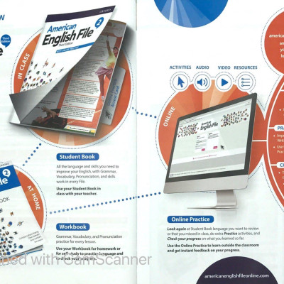 American English File: Level 2: Students Book With Online Practice - 3rd Edition