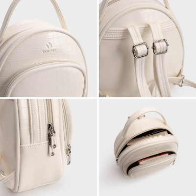 Balo Yuumy ( Thời trang nữ mini phong cách năng động - Balo da Seasand YBA91 )