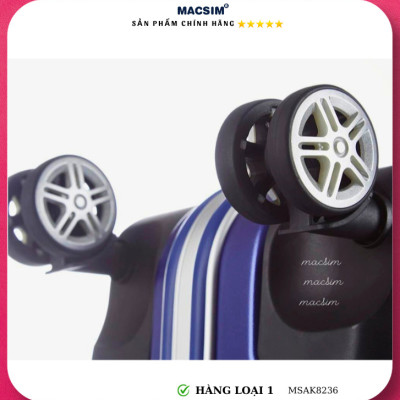 Vali cao cấp Macsim Aksen hàng loại 1 MSAK8236 cỡ 28 inch- màu xanh 