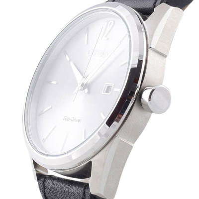 Đồng Hồ Nam Citizen Dây Da BM7411-16A - Mặt Xám