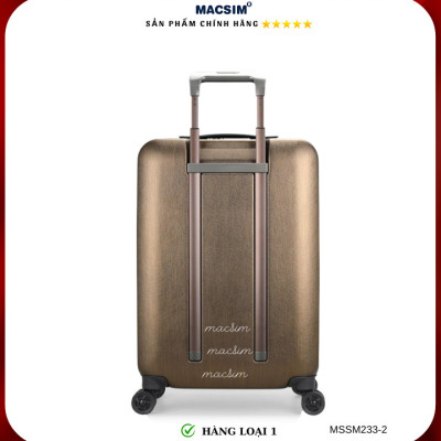 Vali cao cấp Macsim Smooire MSSM1233-2 cỡ 21 inch màu gold hàng loại 1