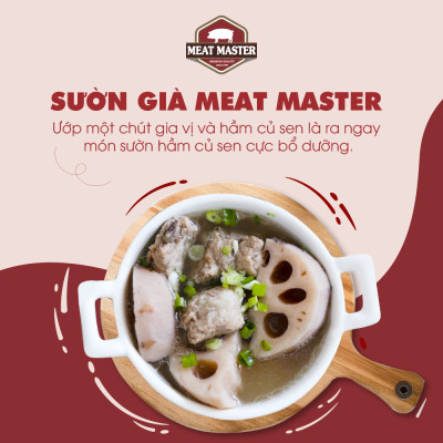 Sườn già heo Meat Master ( 400G )- Giao nhanh