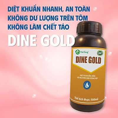 Diệt khuẩn ao tôm cá DINE GOLD