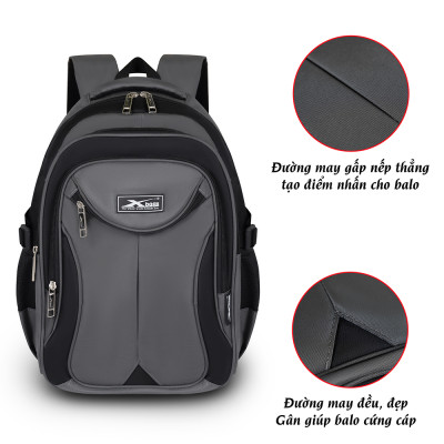 Balo Laptop Xbags Xb 2004, Balo Thời Trang Chống Nước,Bền Màu Đựng Được Laptop 15.6 inch Cá Tính