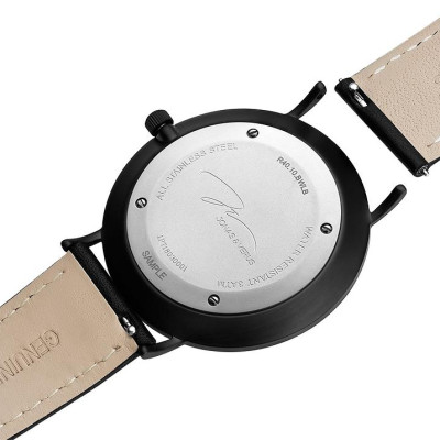 Đồng hồ đeo tay Nam hiệu JONAS & VERUS R40.10.BWLB, Máy Pin (Quartz), Kính sapphire chống trầy xước, Dây da Italy