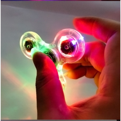 Con Quay Spinner Màu Hand Fidget 3 Cánh Nhựa  Kỳ Diệu Bộ Đồ Chơi Đèn Led Phát Sáng Xả Stress Bằng Nhựa ABS Cho Mọi Lứa Tuổi BAFABY Đa Màu