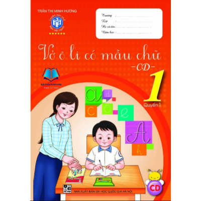 Sách - Bộ Vở Ô Li Có Mẫu Chữ Lớp 1 (3 quyển - bộ Cánh Diều)