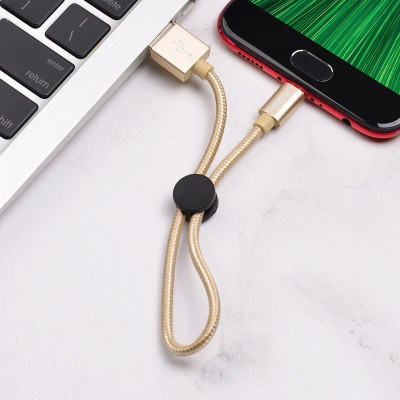 Cáp Sạc Nhanh Micro-USB Hoco X35 Ngắn 25CM - Cho Android, Samsung, Xiaomi, Oppo,... - Hàng Chính Hãng