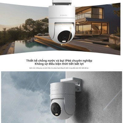 Camera Ngoài Trời 2.5K Xiaomi Outdoor Camera CW300 EU _  Hàng Chính Hãng , Bảo Hành 12 Tháng