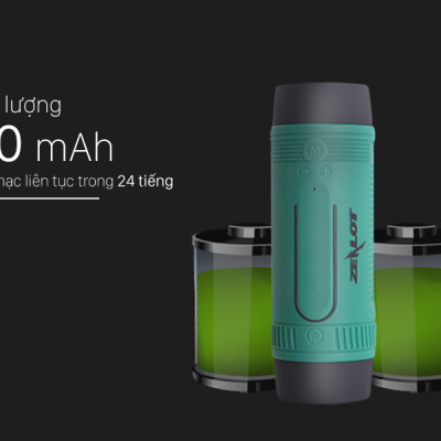 Loa Bluetooth Kiêm Pin Sạc Dự Phòng Zealot S1 – Hàng Nhập Khẩu