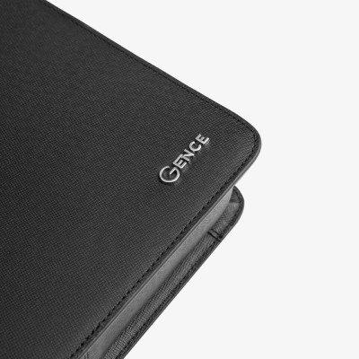 Clutch, Ví Cầm Tay Thời Trang Nam Khóa Số Da Bò Cao Cấp CK14 Đen