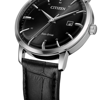 Đồng Hồ Nam Citizen Dây Da BM7460-11E - Mặt Đen