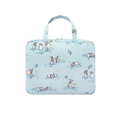 Túi đựng đồ dùng nhà tắm/Two Part Wash Bag Spring Bunnies and Lambs  - Blue - 1083781