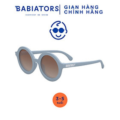 Kính Chống Tia Cực Tím Mắt Tròn Babiators - Into The Mist, Cho Bé 3-5 Tuổi