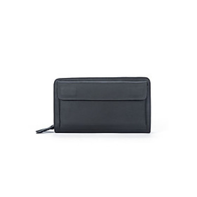 Clutch da thật - Ví cấm tay nam da bò BHM9069B 