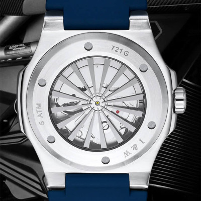 Đồng hồ nam chính hãng IW Carnival IW721G-8,kính sapphire,chống xước,chống nước 50m,Bh 24 tháng,máy cơ (automatic)