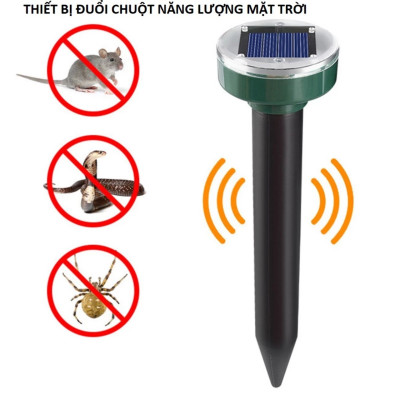 Dụng cụ đuổi chuột,gián,rắn côn trùng tự động nạp pin bằng năng lượng mặt trời hàng chất lượng cao