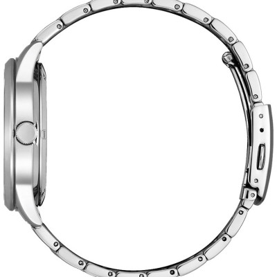 Đồng Hồ Nam Citizen Dây Thép Không Gỉ NY4051-51A - Mặt Trắng (Sapphire)