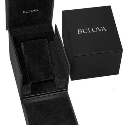 Đồng Hồ Nam Bulova Dây Thép Không Gỉ 96A187 - Mặt Trắng