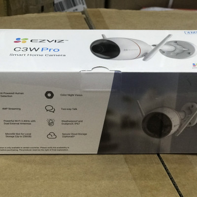 Combo Camera Wi-fi Trong Nhà EZVIZ C3W-PRO 2MP/4MP Kèm Thẻ Nhớ  32GB/64GB - Hàng Chính Hãng