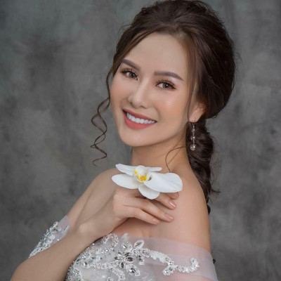 Lan cài tóc cô dâu phụ kiện cưới - chất liệu cao su ( bộ 2 cái )