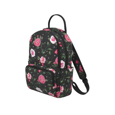 Cath Kidston - Ba lô đi học/đi làm/P Bckpck Tea Rose Midscale - Tea Rose Midscale - Black -1041644