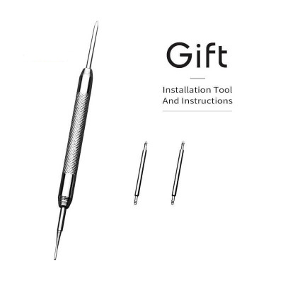 Dây da đeo dành Cho đồng hồ size 20mm, 22mm tương thích nhiều loại đồng hồ, tháo lắp dễ dàng