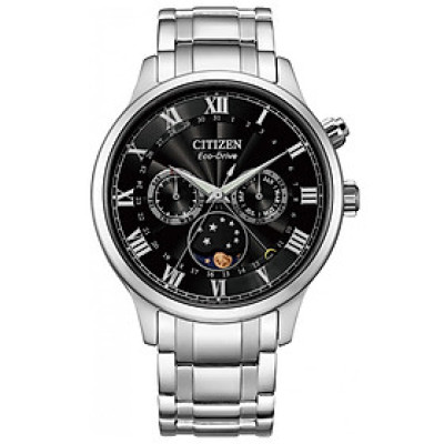 Đồng Hồ Nam Citizen Dây Thép Không Gỉ AP1050-81E - Mặt Đen (Sapphire)
