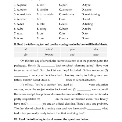 Ôn luyện Cơ bản và Nâng cao Tiếng Anh 6 (Có keys)