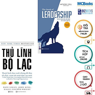 Sách - Thủ Lĩnh Bộ Lạc + Dẫn Dắt Bản Thân, Đội Nhóm Và Tổ Chức Vươn Xa - Combo 2 Cuốn - MCBooks