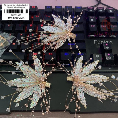 Cài tóc cô dâu bộ giangpkc sp002980