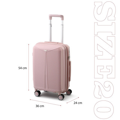 Vali Nhựa 24 inch MR VUI 213 - Hàng Chính Hãng