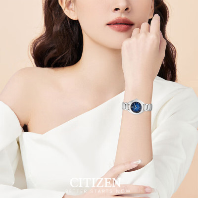 Đồng Hồ Nữ Citizen Dây Thép Không Gỉ FE2070-50L - Mặt Xanh (Sapphire)