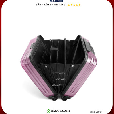 Vali cao cấp Macsim Smooire MSSM334 cỡ 16 inch màu hồng - Hàng loại 1